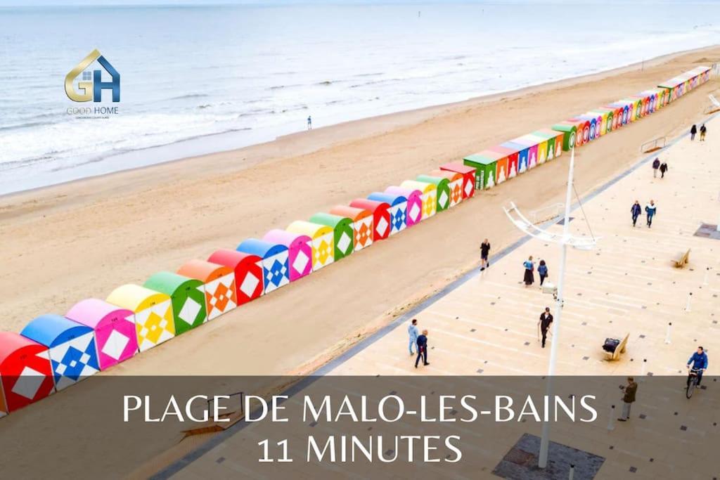 *Villa Marine*La Vigie - Duplex Coudekerque-Branche 외부 사진